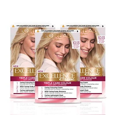 Afbeelding van L&#039;Oreal Excellence Crème 10.13 zeer licht ivoor blonde haarverf