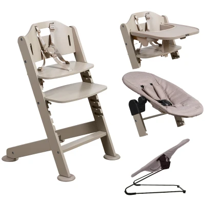 Afbeelding van 20, Korting: Novi At Home Kinderstoel 1 2 Grow Sand/Sand Melange