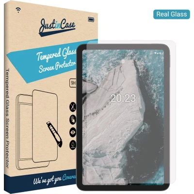 Afbeelding van Just in Case Gehard Glas Clear Screenprotector Nokia T20