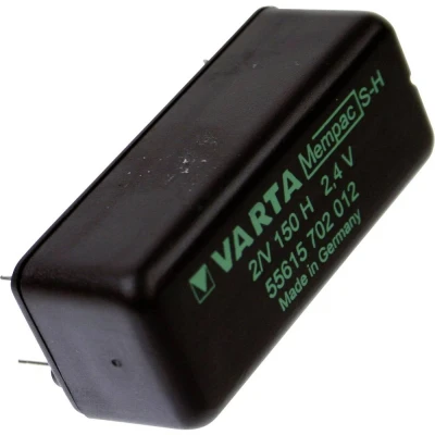 Afbeelding van Varta Mempac 2/V150H Oplaadbare knoopcel Mempec NiMH 150 mAh 2.4 V 1 stuk(s)