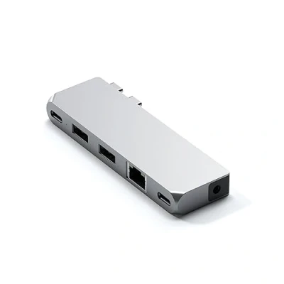 Image de Hub USB Satechi ST UCPHMIS Pro Mini pour MacBook M1 Argent