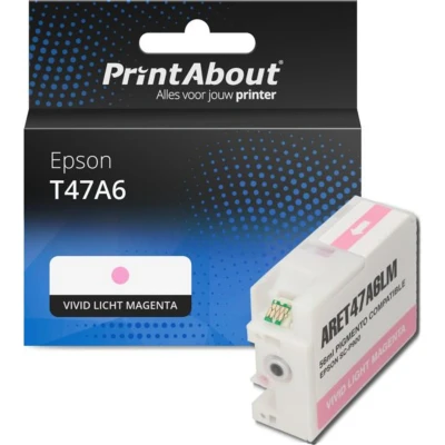 Afbeelding van Huismerk Epson T47A6 Inktcartridge Vivid licht magenta