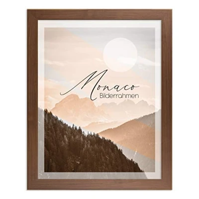 Afbeelding van BIRAPA Monaco fotolijst van walnoothout, 30 x 40 cm