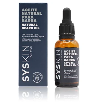 Afbeelding van Sys Baardolie Baardverzorging 100% Natuurlijk Hydraterend &amp; Conditionerend 30ml