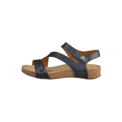 Afbeelding van Josef Seibel Sandalen, Dames, Maat: 42, Blue Leer