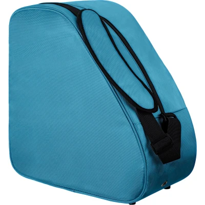 Afbeelding van Navaris universele skischoenentas unisex Tas voor skischoenen, schaatsen of snowboardschoenen Laarzentas de wintersport Lichtblauw