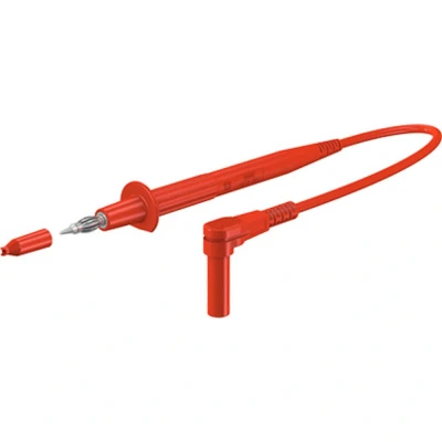 Afbeelding van Stäubli XPF 484 Veiligheidsmeetsnoer 4mm veiligheidsstekker 1.50 m Rood 1 stuk(s)
