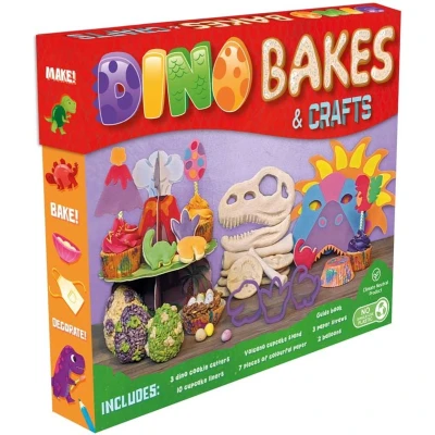 Afbeelding van Children’s Arts and Crafts Activity Kit Dino Bakes &amp;