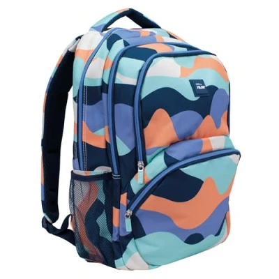 Afbeelding van Milan 4 Schoolrugzak Met Ritssluiting ( 25 L) De Plezier Serie Blauw