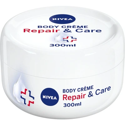 Afbeelding van 3x Nivea Repair &amp; Care Bodycrème met Verzorgend Serum 300 ml