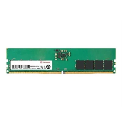 Image de Transcend JetRAM DDR5 module 16 Go DIMM 288 broches 4800 MHz / PC5 38400 CL40 1.1 V mémoire sans tampon on die ECC