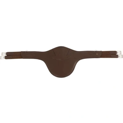 Afbeelding van BR Veelzijdigheidsingel Driffiel Buikflap Dubbel Elastiek Magneet Bruin 135cm