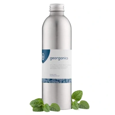 Afbeelding van Mondspoeling Pepermunt (Oil Pulling) Georganics 275 ml