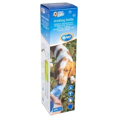 Afbeelding van Duvo+ Drinkfles Hondendrinkbak 28.5x6.5x6.5 cm 450 ml Blauw