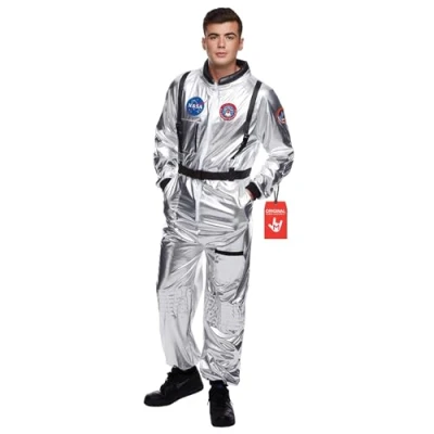 Afbeelding van Morph Astronautenkostuum voor volwassenen, astronautenkostuum, kosmonautenkostuum, heren, Halloween kostuum, maat