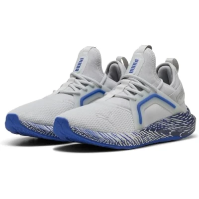Afbeelding van Puma Softride ENZO 5 Biotic WRAP Unisex Trainingsschoen, Maat: 39, Cool light gray/vivid blue/navy Textiel