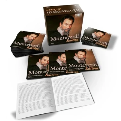 Afbeelding van Le Nuove Musiche &amp; Krijn Koetsveld Monteverdi Edition (30 CD)
