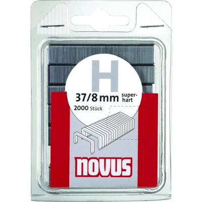Afbeelding van Novus dundraad nieten H 37 8 mm. 2000 st.