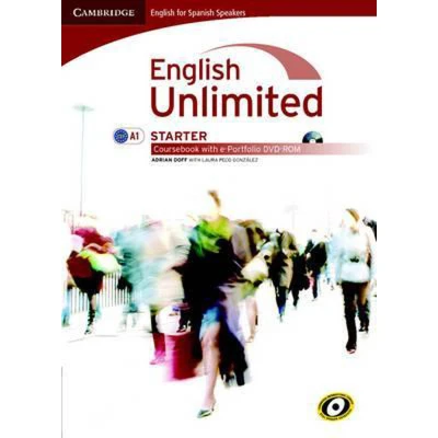 Afbeelding van English Unlimited for Spanish Speakers Starter Coursebook with E portfolio