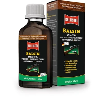 Afbeelding van Ballistol Balsin Gun Stock Donkerbruin 50 ml