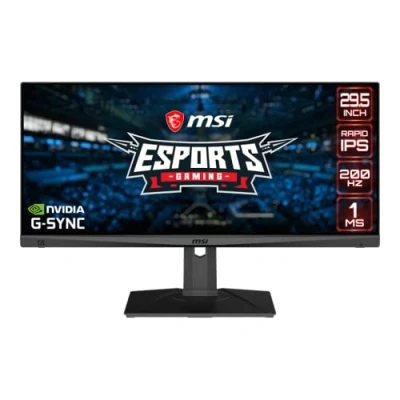 Afbeelding van MSI Optix MAG301RFDE 30 inch Ultrawide Gaming Monitor, WFHD (2560x1080), 200 Hz, 1ms, Rapid IPS, FreeSync Premium, HDR Ready, MysticLight RGB