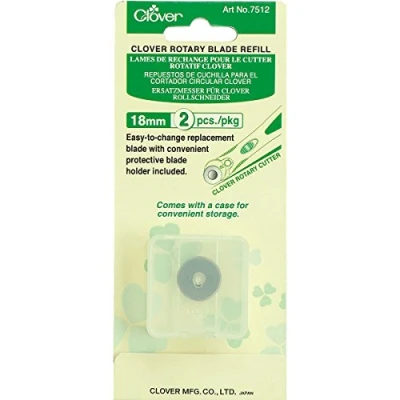 Afbeelding van Clover reservemes p/cutter roterend 18mm (2)