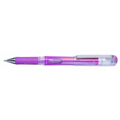 Afbeelding van Pentel K230 MP gelinlineskates, 1 mm, metallic roze, 12 stuks