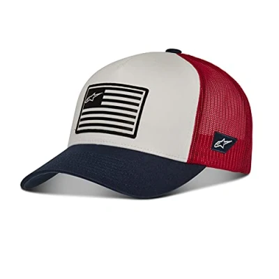 Afbeelding van Alpinestars Flag Snapback Baseballpet voor heren (1 stuk)