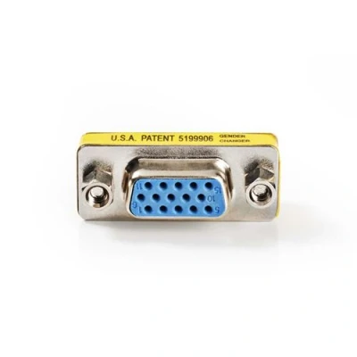 Image de Nedis Changeur de genre VGA HD 15 (VGA) (F) pour métal (pack 25)