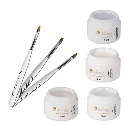 Afbeelding van Sun Garden Nails UV gel Classic set 4 x 5 ml incl. penseelset