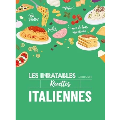 Afbeelding van Les inratables : recettes italiennes
