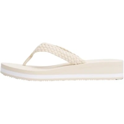 Afbeelding van Tommy Hilfiger Teensandalen, Dames, Maat: 41, Muslin Textiel
