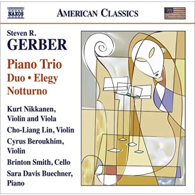 Afbeelding van Kurt Nikkanen, Cho Liang Lin, Cyrus Beroukhim, Brinton Averil Smith Gerber: Piano Trio/Duo/Elegy/Notturno (CD)