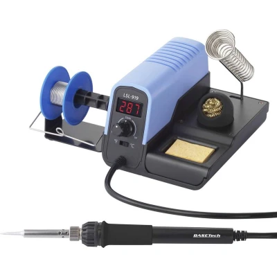Afbeelding van Basetech LSL 919 Soldeerstation Digitaal 30 W 160 480 C Incl. soldeertin