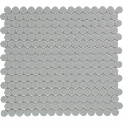 Afbeelding van The Mosaic Factory Venice Pennyround Grey Blue