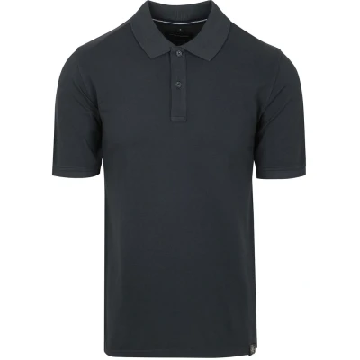 Afbeelding van Casa Moda Polo Piqué Garment Dye Donkerblauw (navy) Maat 4XL Heren