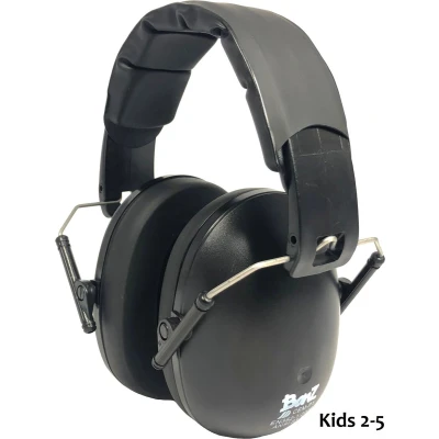 Afbeelding van Baby Banz Gehoorbescherming Kinderen Zwart