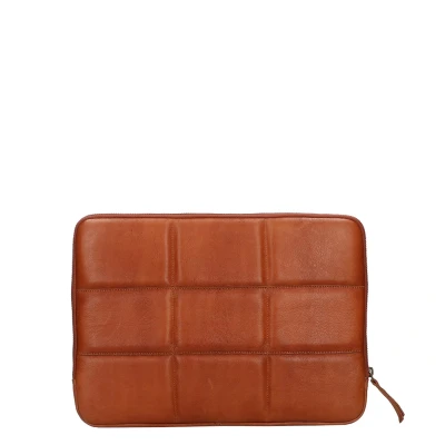 Afbeelding van DIMAGINI Ava Padded Laptop Sleeve 13 14&quot; cognac Laptopsleeve