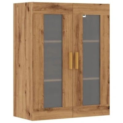 Image de vidaXL Armoire murale suspendue chêne artisanal 69,5x34x90 cm857044