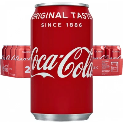 Afbeelding van Coca Cola pack blik 2x 24x330 ml EU