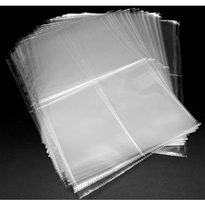 Afbeelding van docsmagic.de 50 4 vakken album pagina&#039;s 3,5 inch x 5,25 foto postkaart 95 144 mm 11 gat vellen