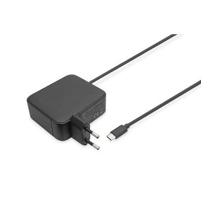 Image de DIGITUS Adaptateur alimentation USB C GaN CA 100 240 V Watt noir