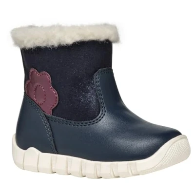Afbeelding van Geox Snowboots voor kinderen, Maat: 22, Antique rose prune Kunststof