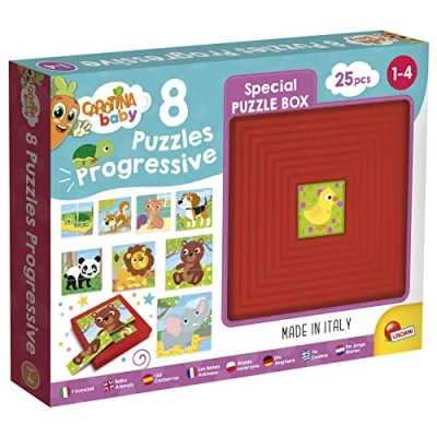 Afbeelding van Puzzel Lisciani Giochi Carotina Baby 8 Puzzles Progressive