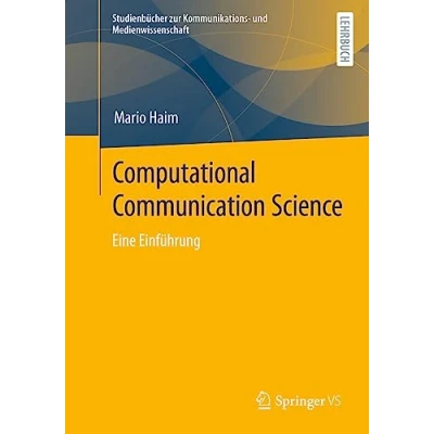 Afbeelding van Studienbücher zur Kommunikations und Medienwissenschaft Computational Communication Science