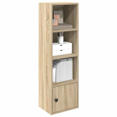 Afbeelding van vidaXL Boekenkast 31x24x102 cm bewerkt hout sonoma eikenkleurig