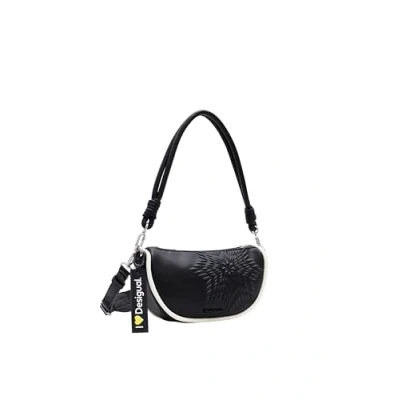 Afbeelding van Desigual Schoudertas Aquiles Z Sheffield Mini Shoulder Bag Black Zwart