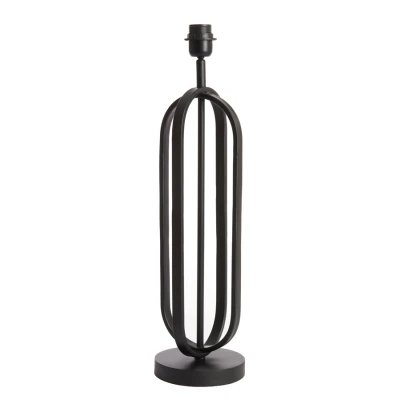 Afbeelding van Light &amp; Living Lampvoet ASTER Ø16x55cm Zwart
