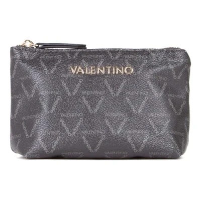 Afbeelding van VALENTINO Lady Re Soft Cosmetic Case Zwart/Veelkleurig, Cosmetische Tas