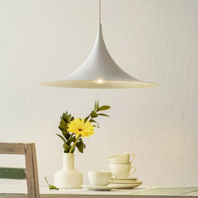 Afbeelding van Gubi hanglamp Semi, Ø 47 cm, wit